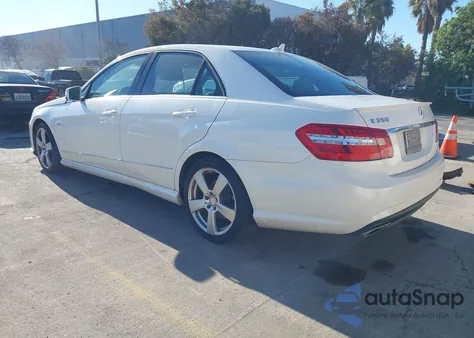 2012 Mercedes-Benz E 350 from USA, damaged, VIN WDDHF5KB9CA615096